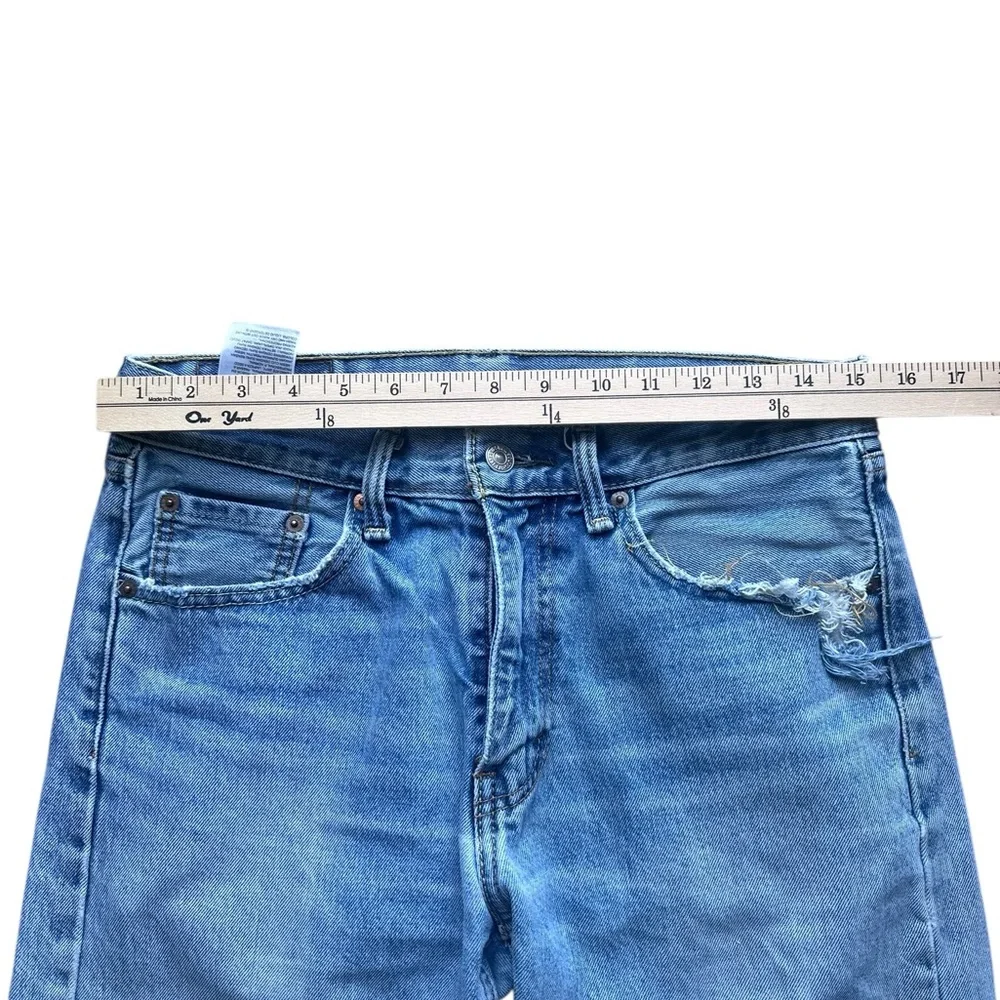 Levi’s 512 Slim Taper Jeans – W30 L30 – Distressed –‎ Medium Wash
